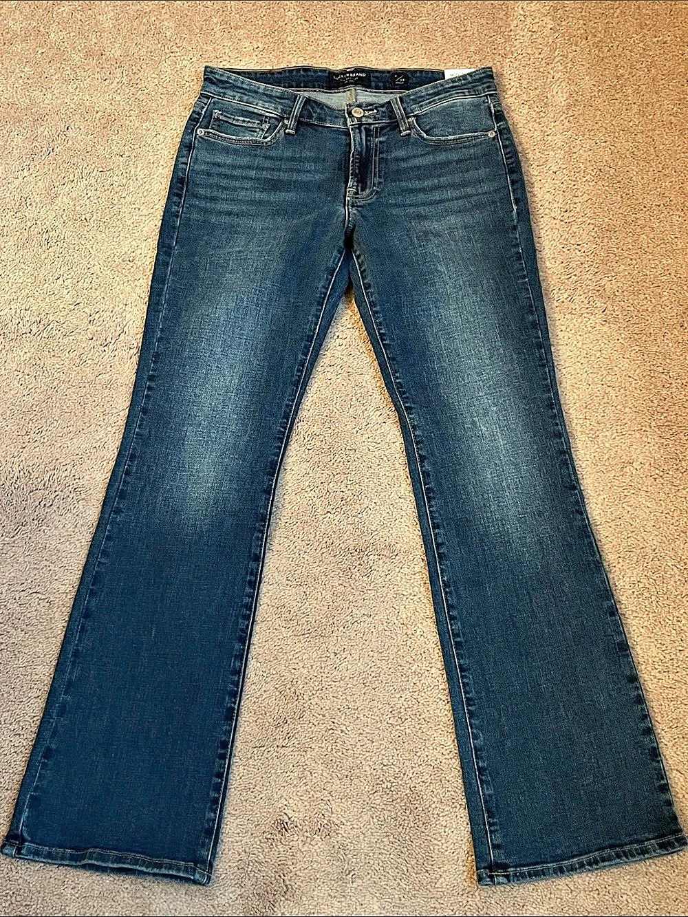 NWT Lucky Brand Mid Rise Sweet Boot Ankle Jeans Size 6/28 Ankle